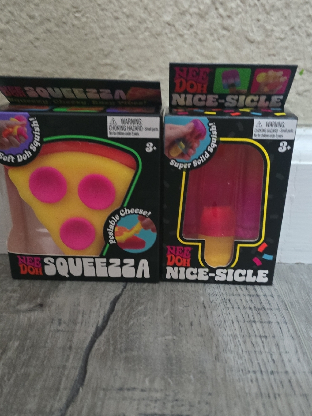 Needoh Squeeza Pizza & Nice-Sicle Needoh